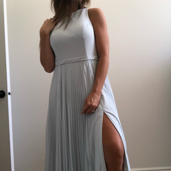 Azazie Dresses & Skirts - Azazie Blue Formal Evening Gown